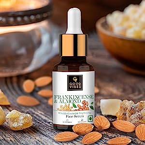 Good Vibes Frankincense & Almond Wrinkle Control & Brightening Serum 10ml